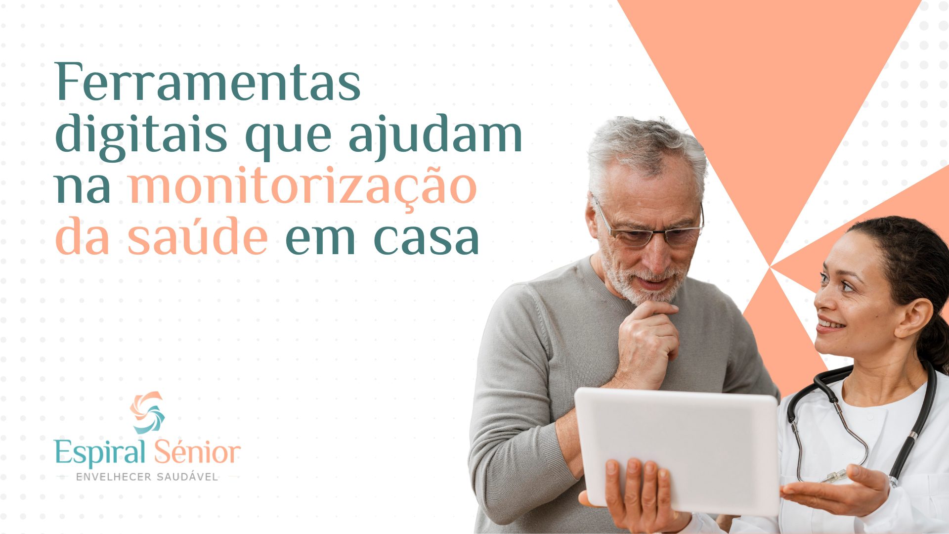 Que ferramentas digitais podem ajudar na monitorização da saúde dos idosos em casa?